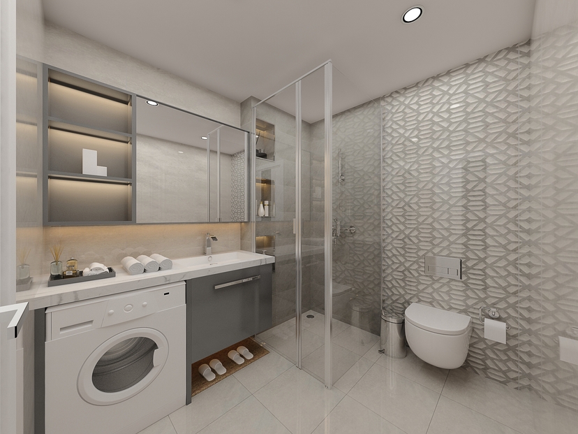 Luxury 1+1 Apartment with Mountain View, Alanya - Demirtas