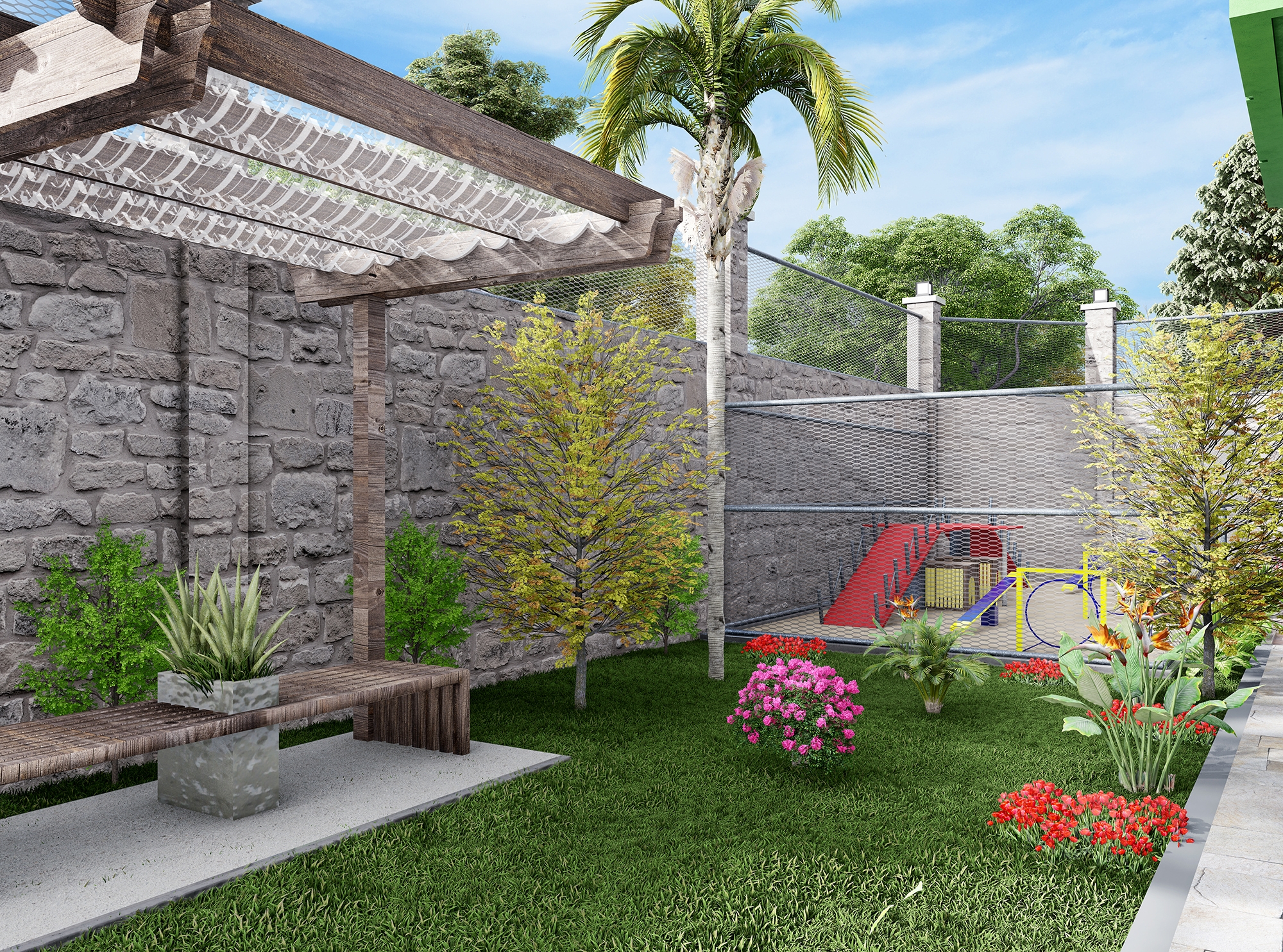 Luxuriöses 1+1 Apartment mit Bergblick in Demirtas, Alanya