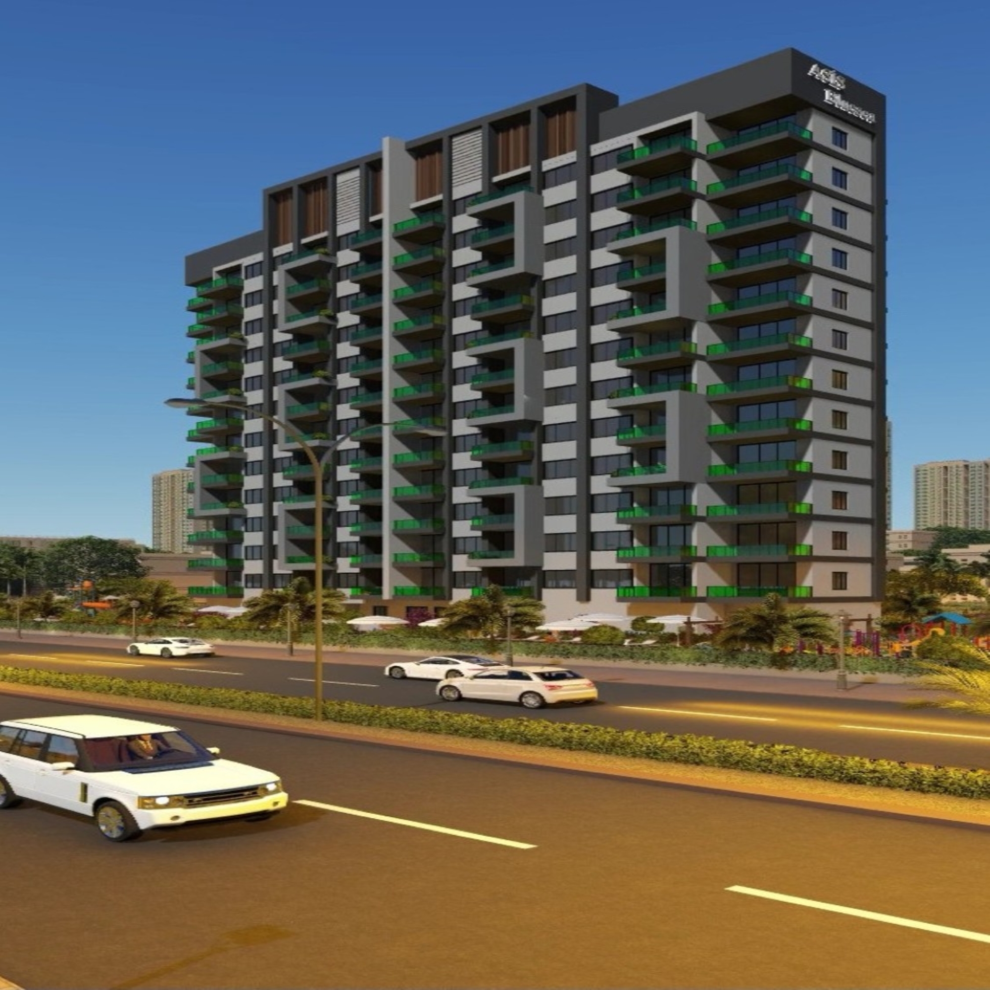 Luxuriöses 1+1 Apartment mit Meerblick und Bergblick, Mersin - Ayaş