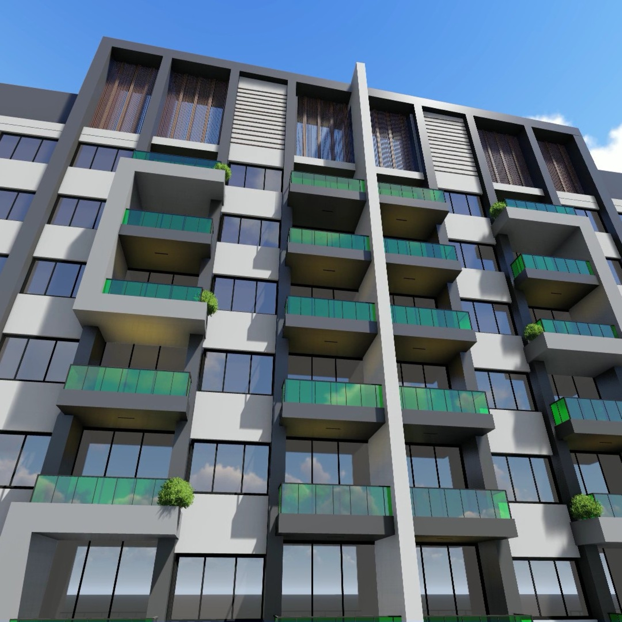 Luxuriöses 1+1 Apartment mit Meerblick und Bergblick, Mersin - Ayaş