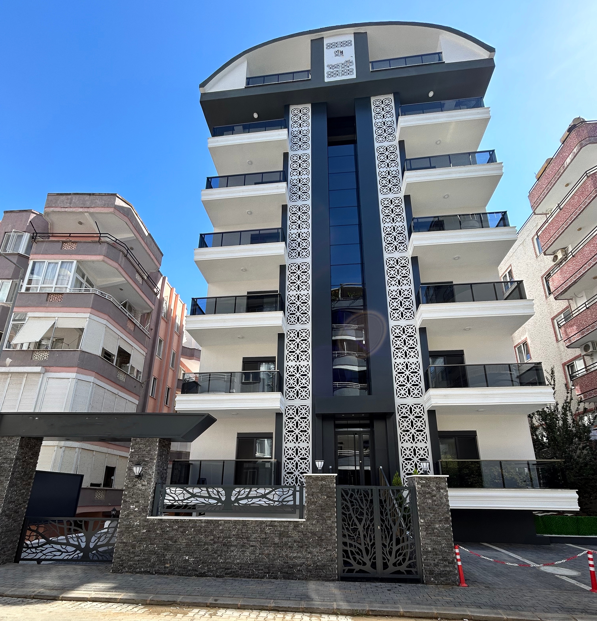 Bergblick 1+1 Wohnung in Mahmutlar, Alanya