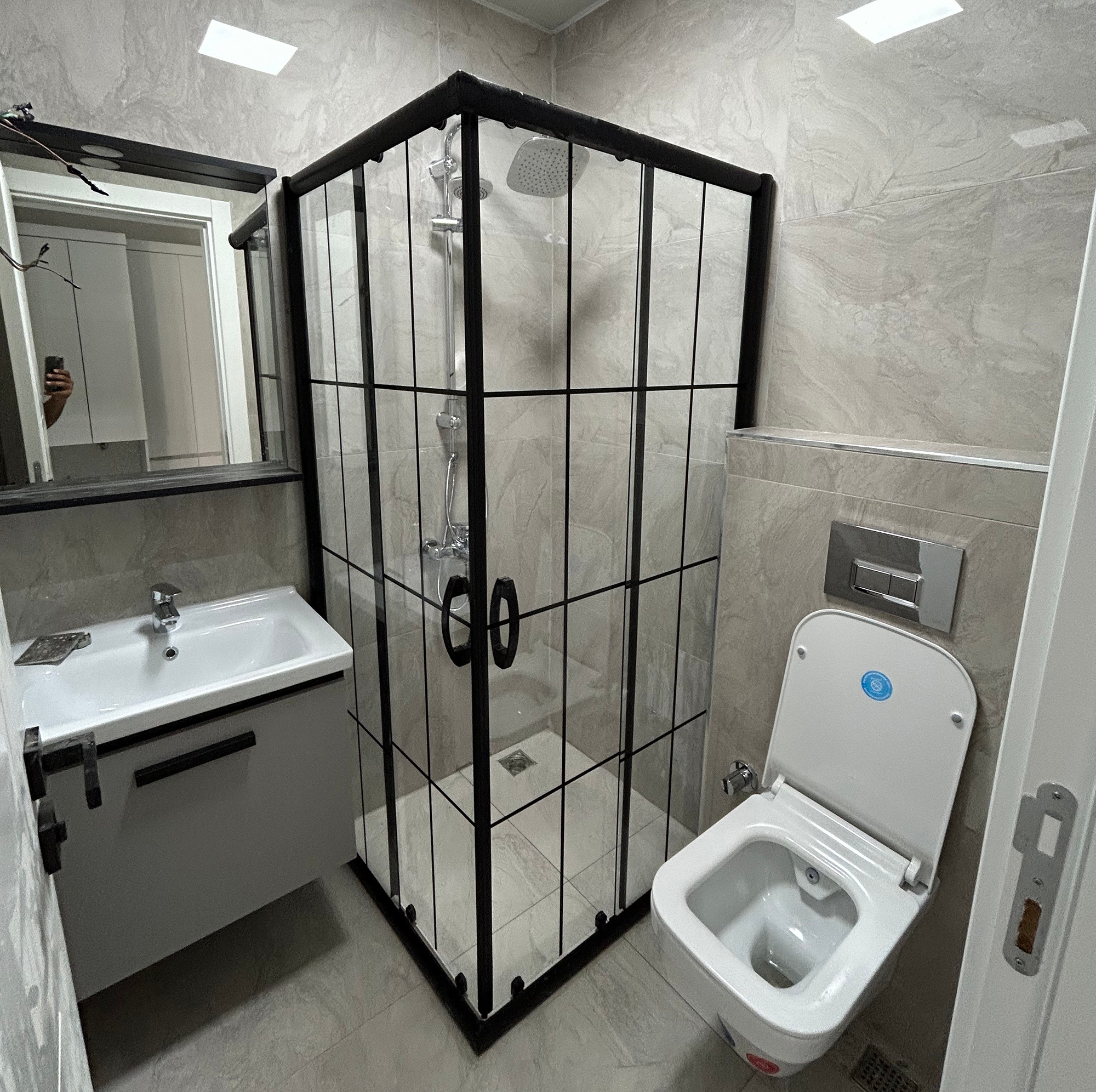 Bergblick 1+1 Wohnung in Mahmutlar, Alanya