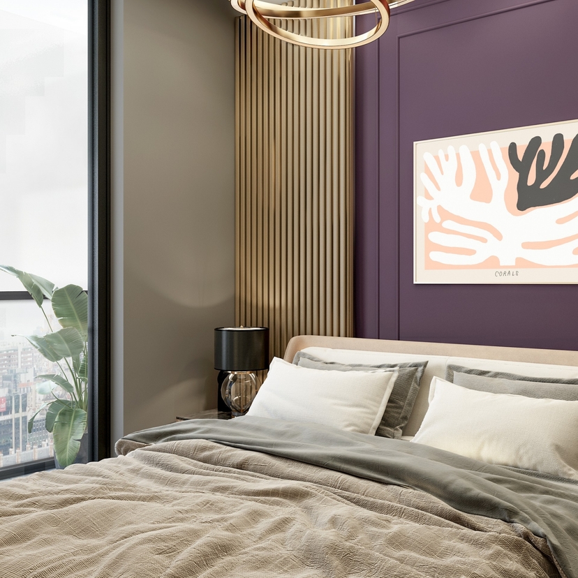 Luxuriöse 1+1 Wohnung mit Meerblick, Burg- und Bergblick in Mezitli, Mersin