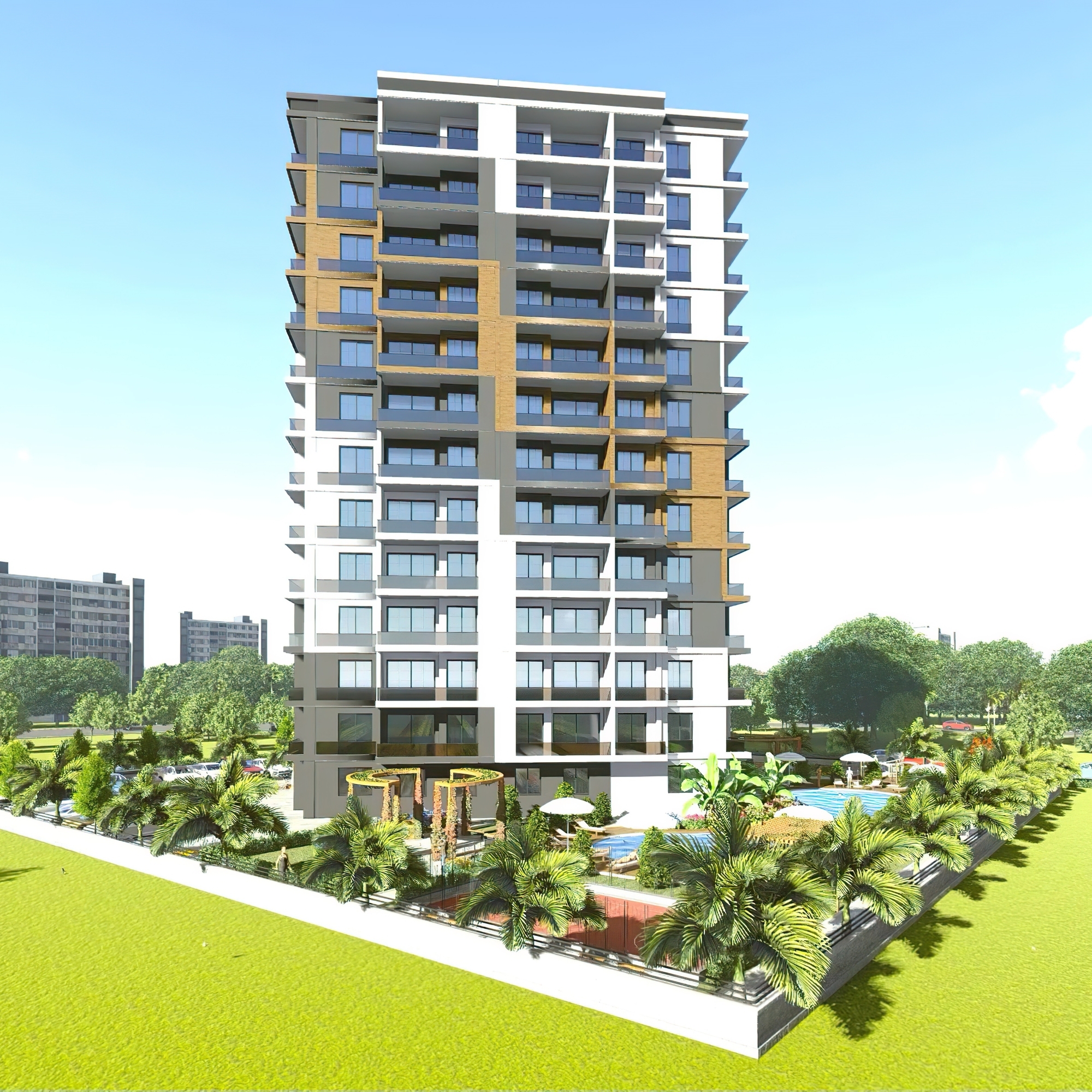 Fantastic residential complex with very affordable price in Mersin