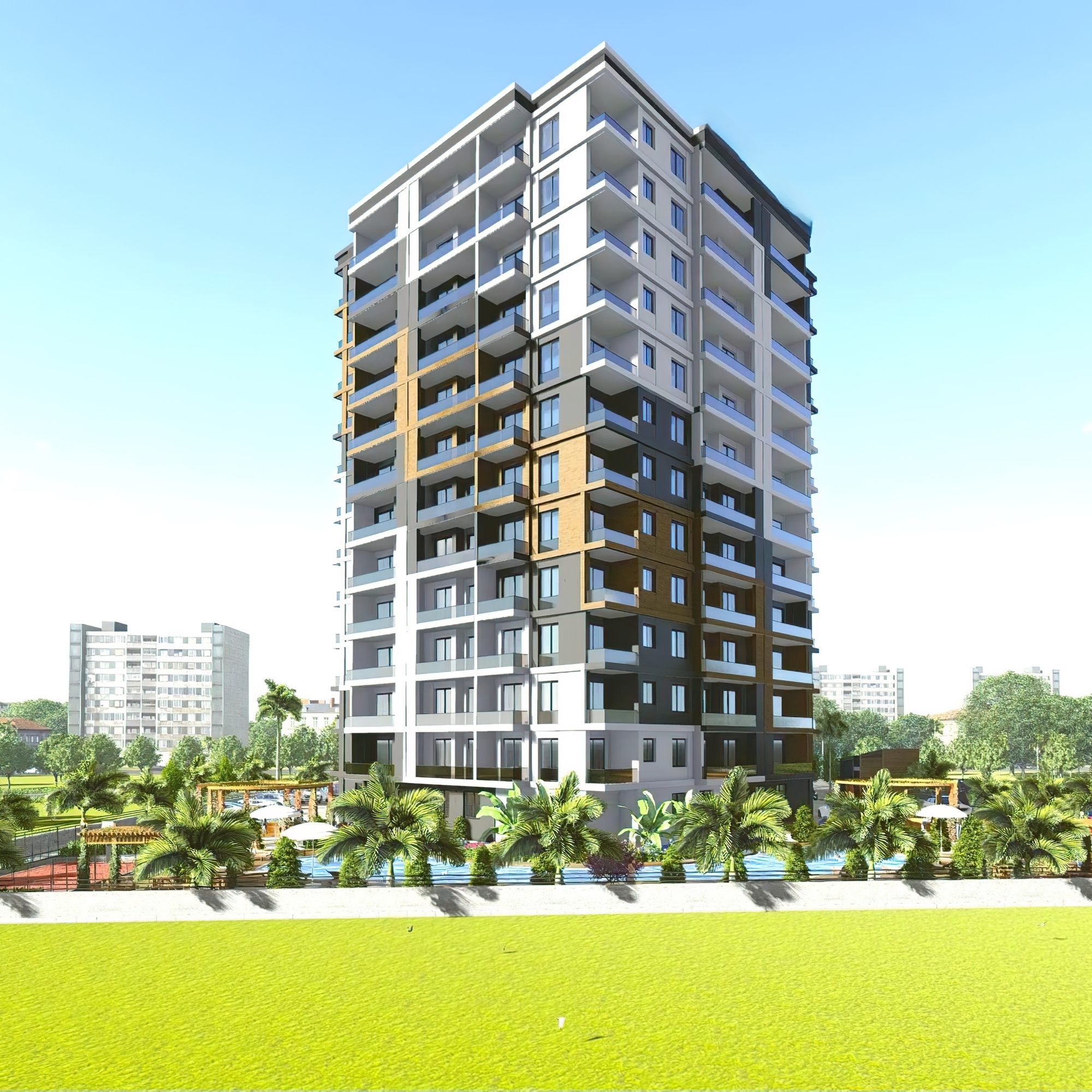 Fantastic residential complex with very affordable price in Mersin