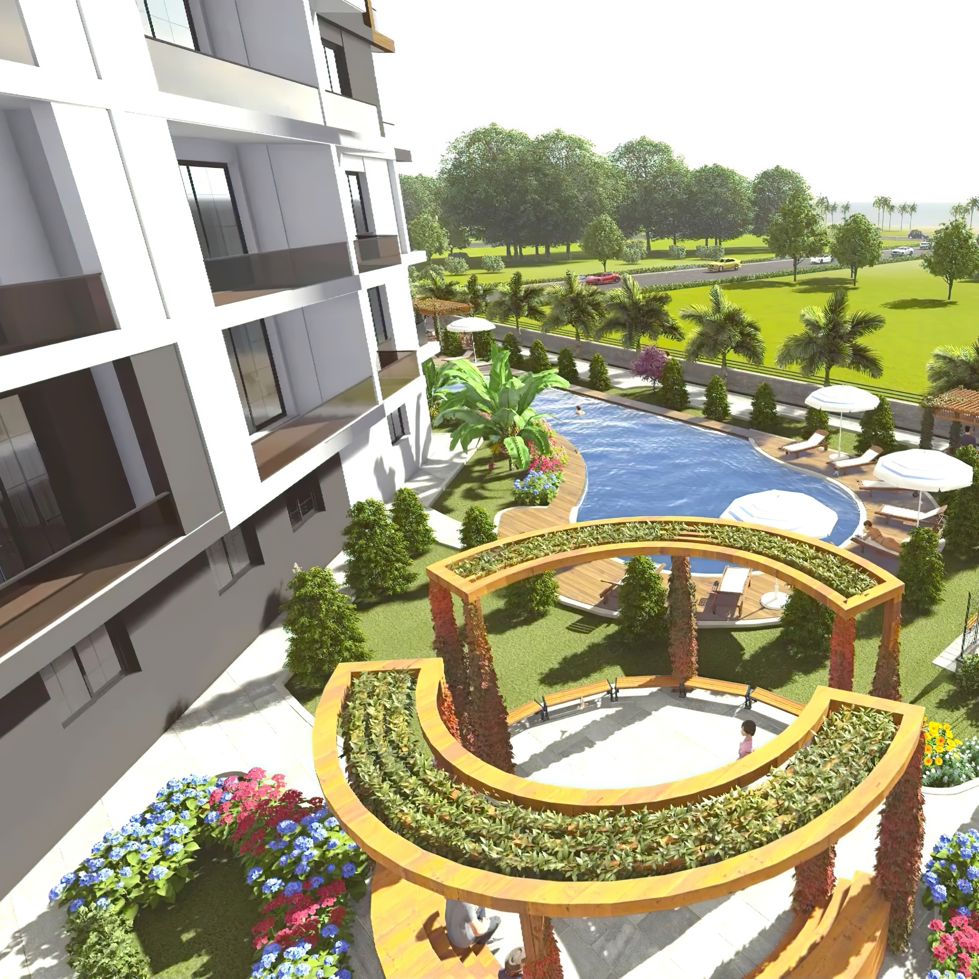 Fantastic residential complex with very affordable price in Mersin