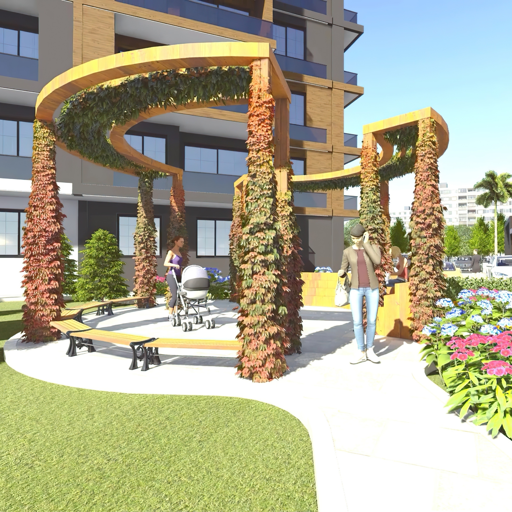 Fantastic residential complex with very affordable price in Mersin