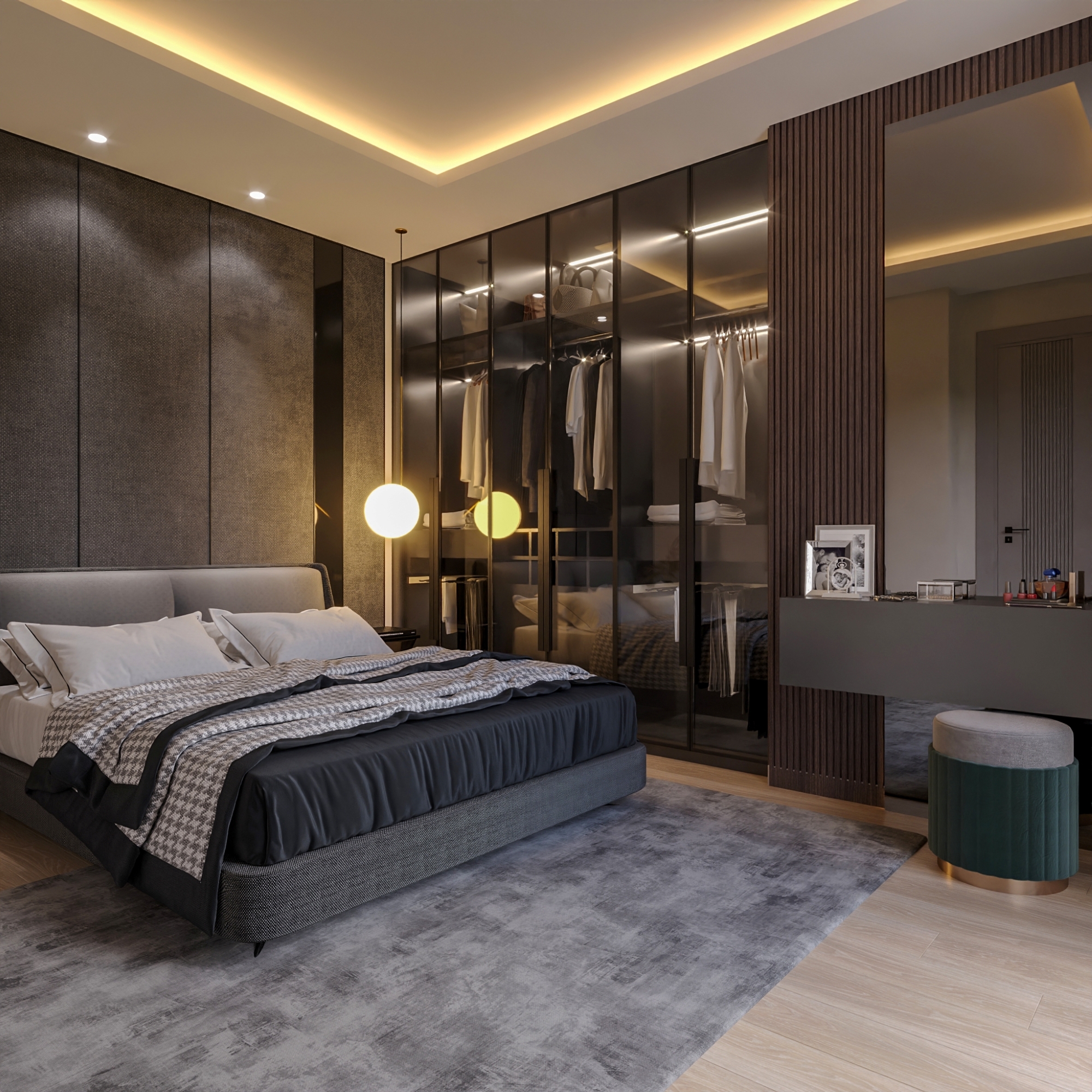 Luxuriöse 2+1 Wohnung mit Meerblick und Burgblick, Mersin