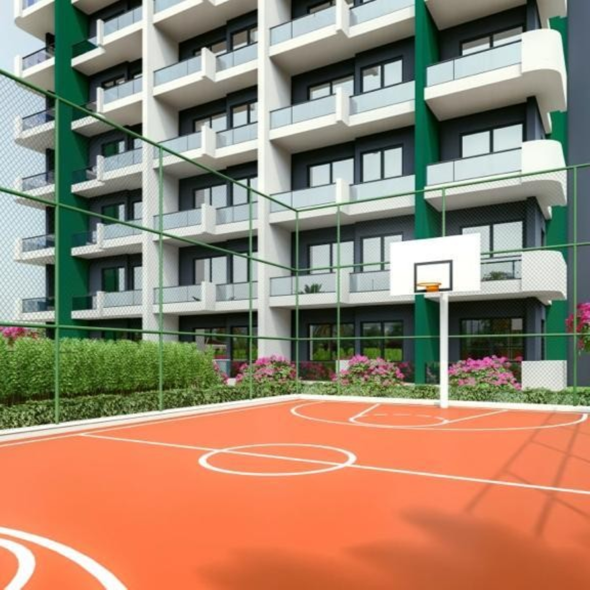 Luxurious 1+1 Apartment with Stunning Views, Mersin-Mezitli