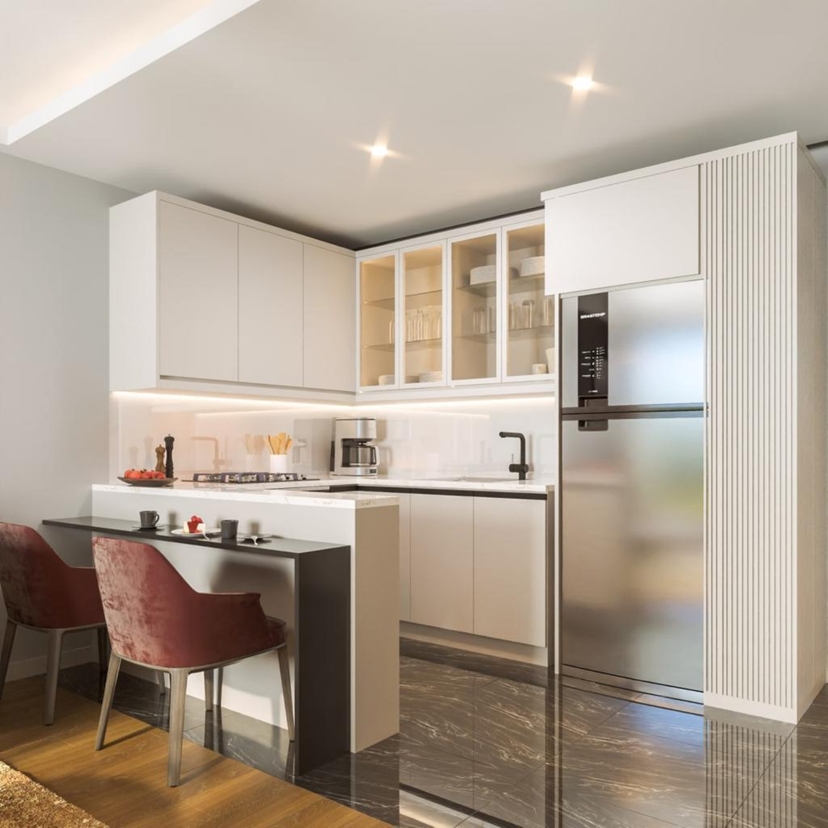 Luxurious 1+1 Apartment with Stunning Views, Mersin-Mezitli