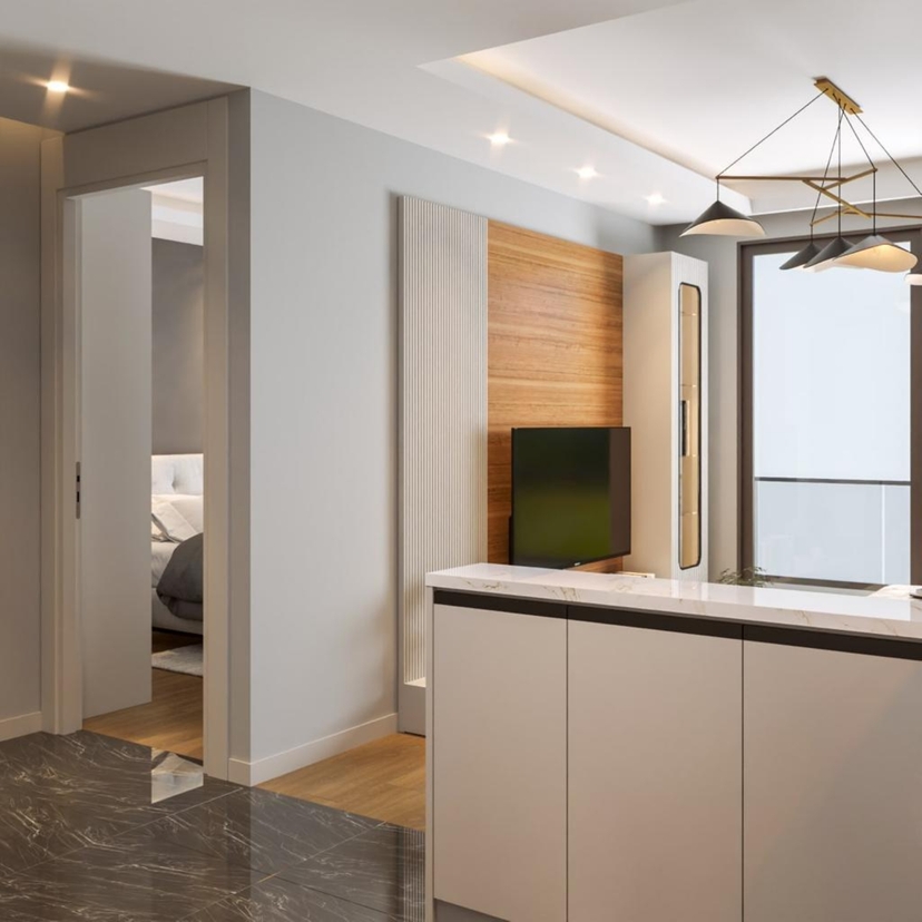Luxurious 1+1 Apartment with Stunning Views, Mersin-Mezitli