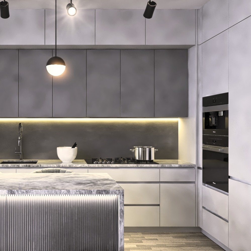 Luxuriöse 2+1 Wohnung mit Meerblick und Burgblick in Mersin - Tece