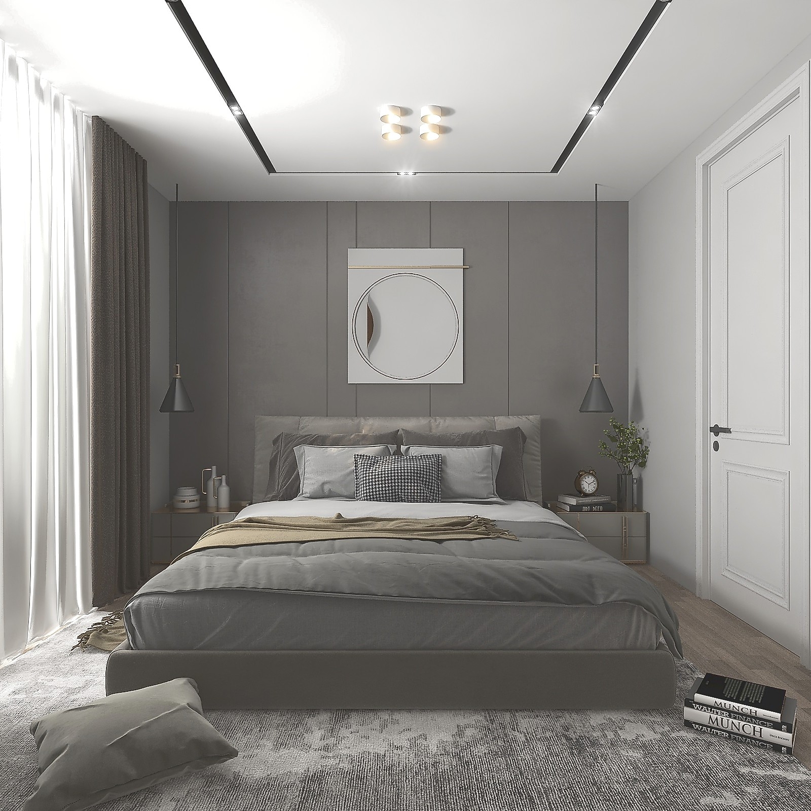 Luxuriöse 2+1 Wohnung mit Meerblick und Burgblick in Mersin - Tece