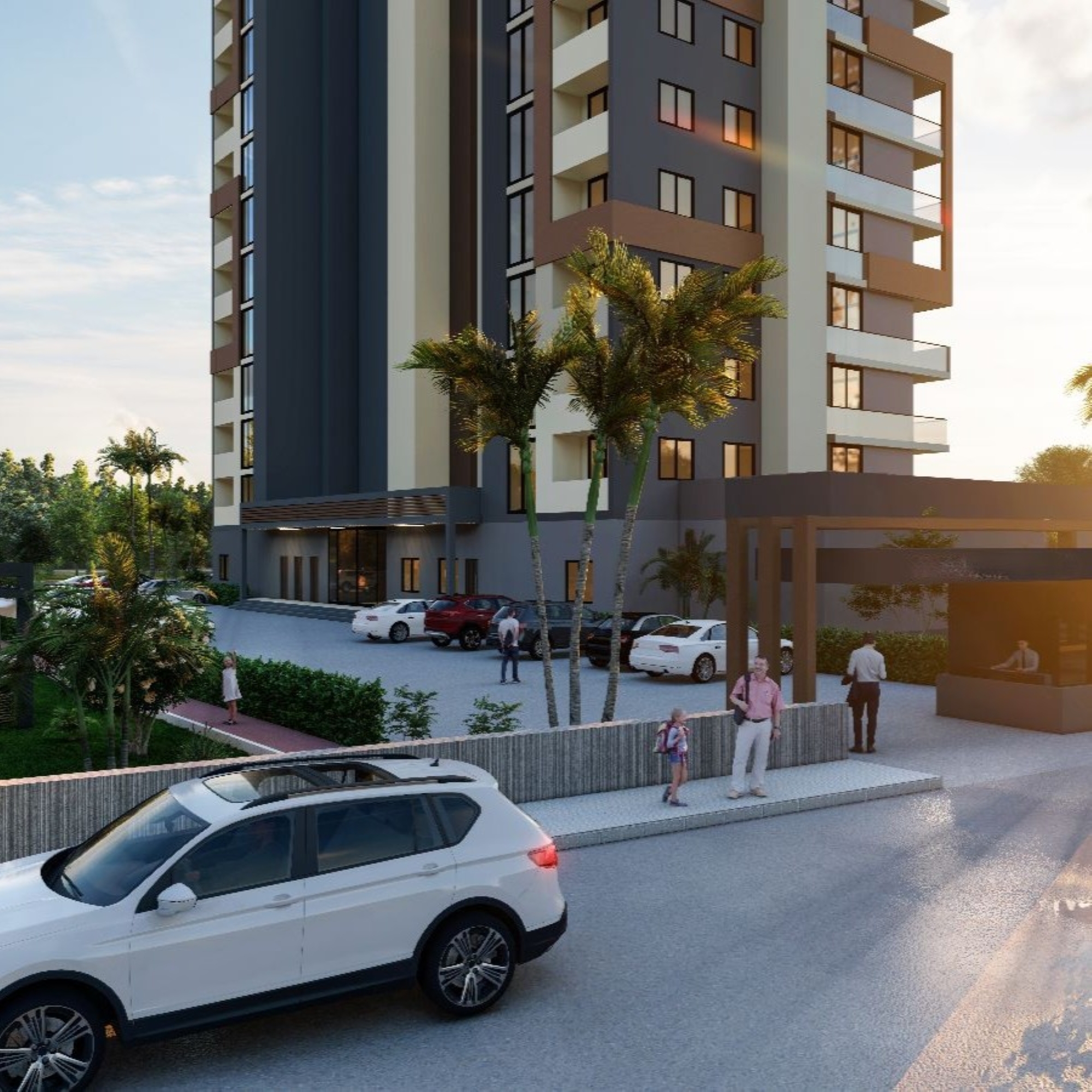 Luxury 2+1 Apartment with Sea, Castle and Mountain Views in Mersin-Tece
