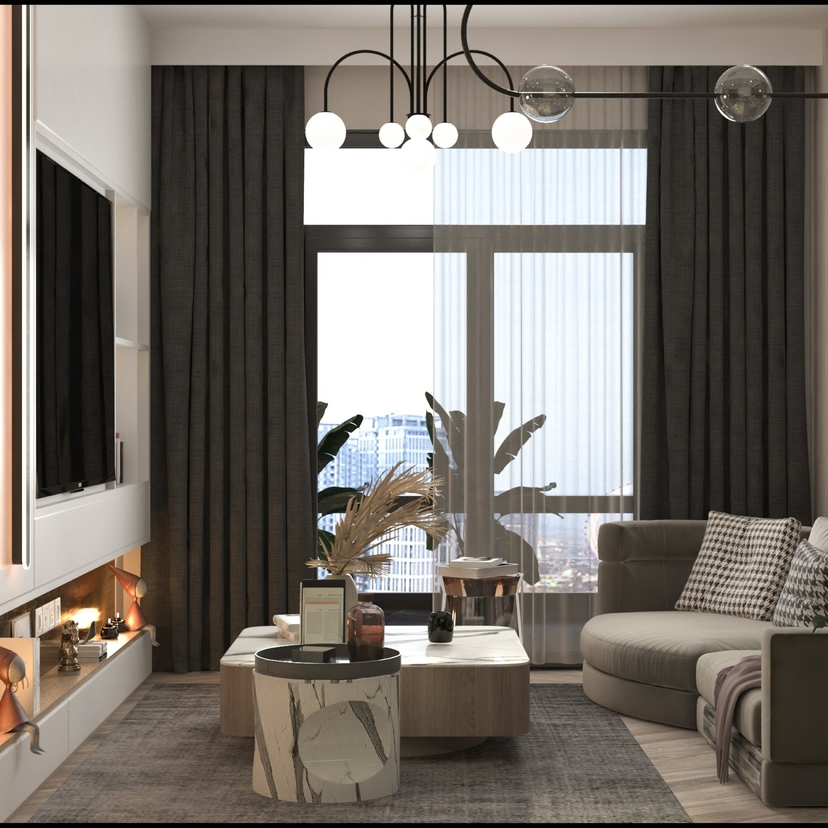 Luxury 2+1 Apartment with Sea, Castle and Mountain Views in Mersin-Tece