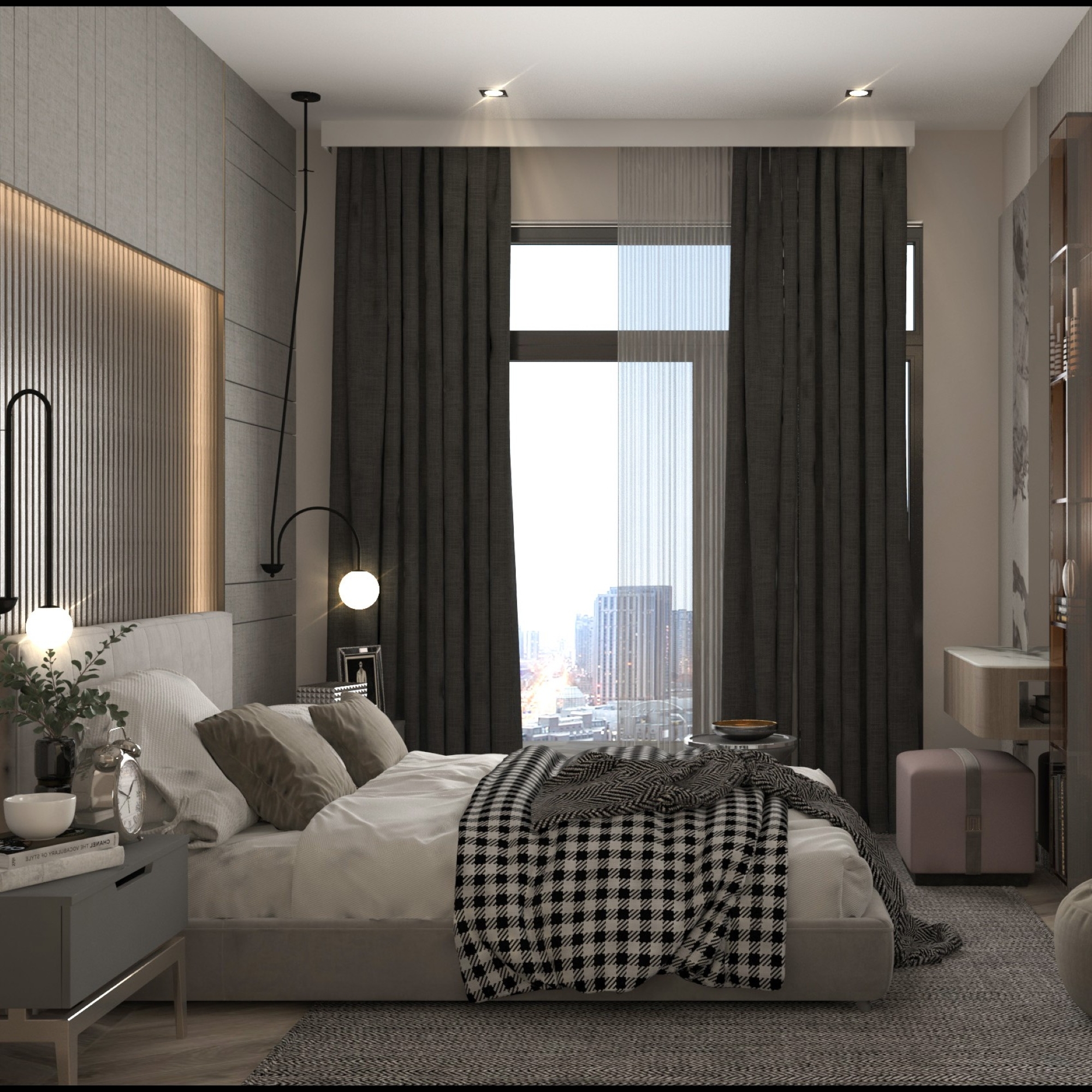Luxury 2+1 Apartment with Sea, Castle and Mountain Views in Mersin-Tece