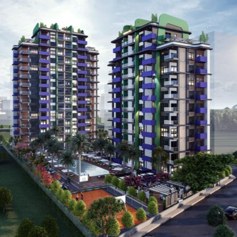 Luxurious 2+1 Apartment with Sea and Mountain Views, Mersin Mezitli