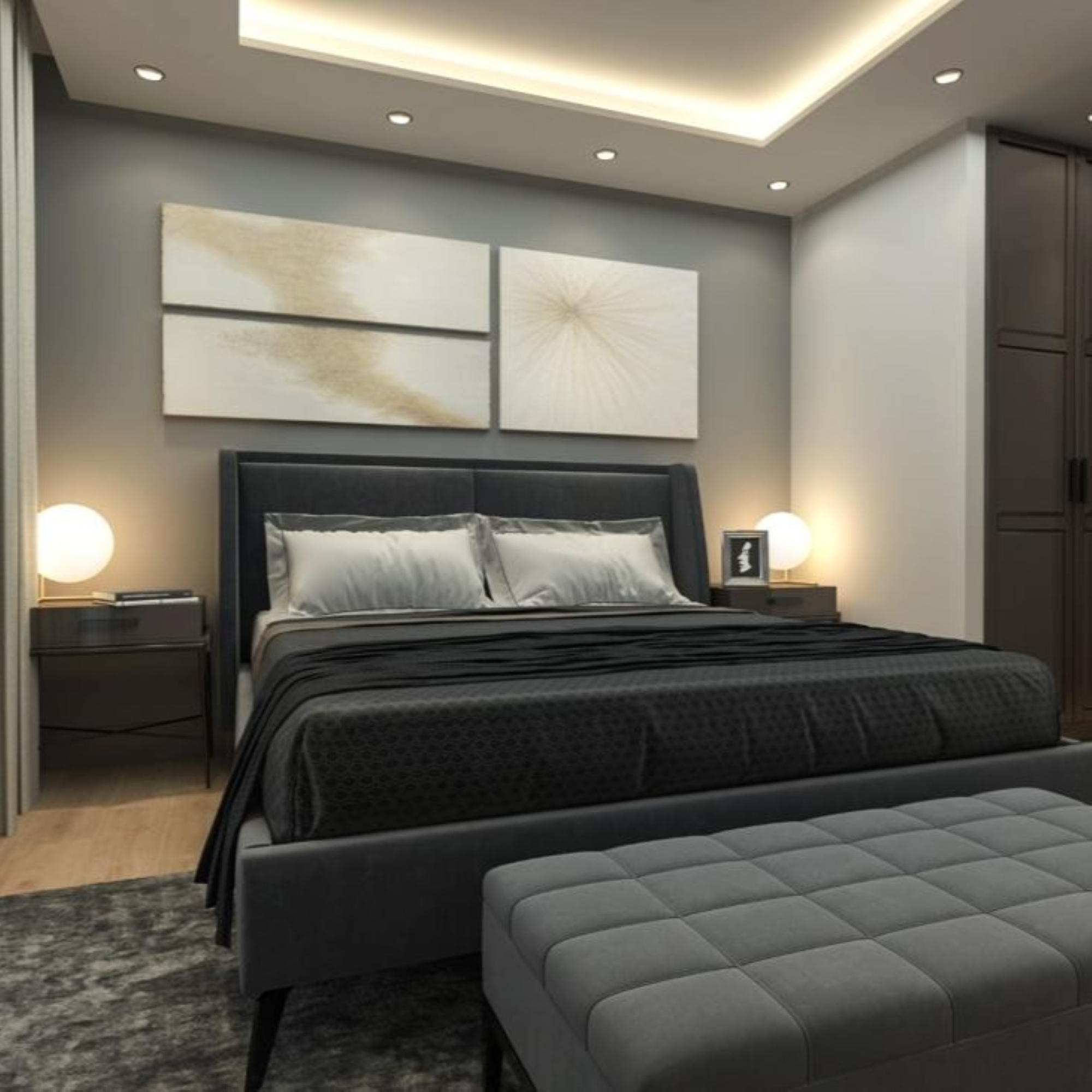 Luxuriöses 2+1 Apartment mit Meerblick und Bergblick, Mersin Mezitli