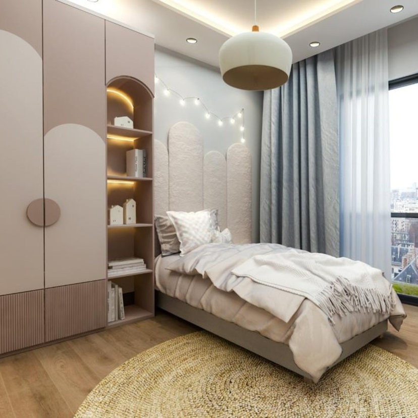 Luxuriöses 2+1 Apartment mit Meerblick und Bergblick, Mersin Mezitli