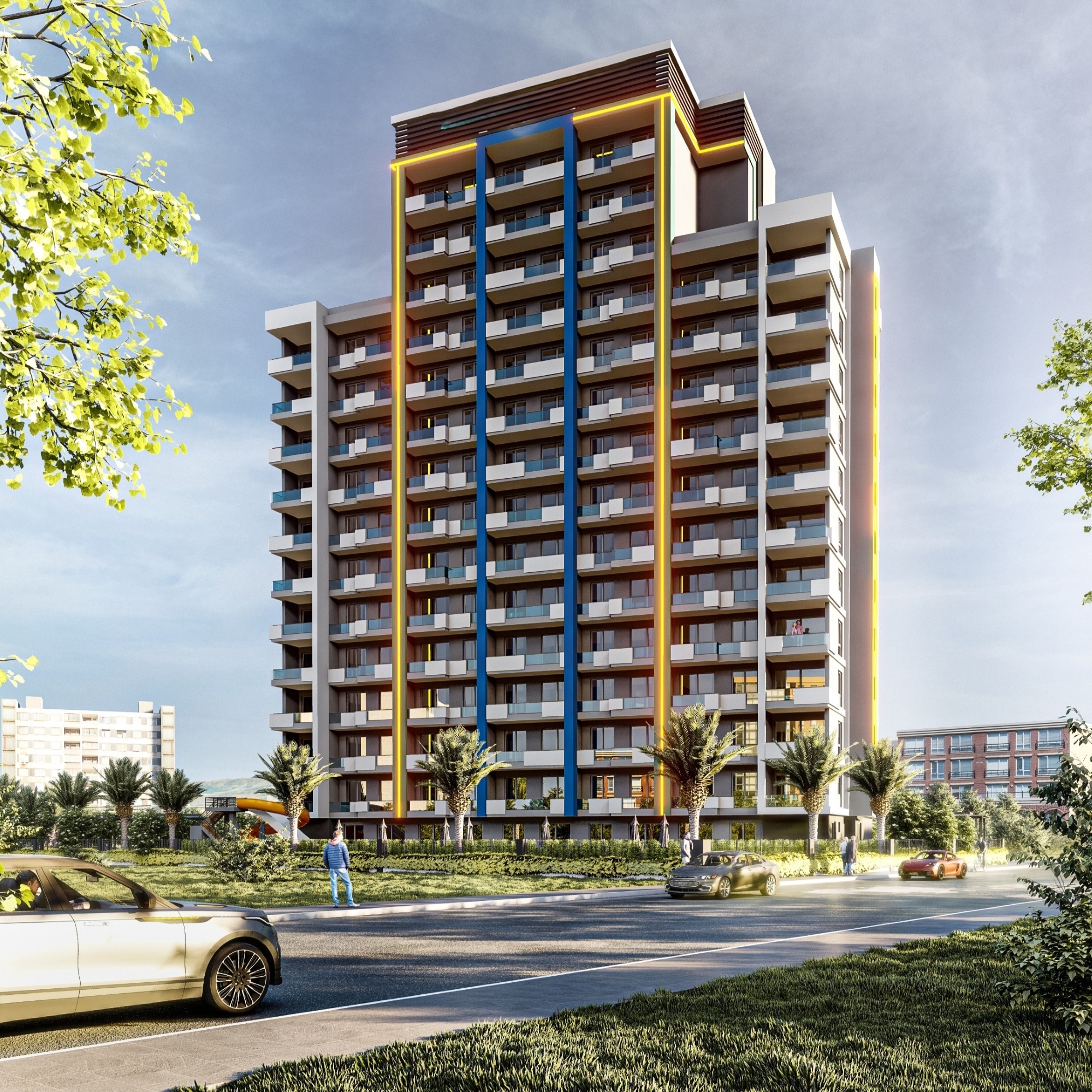 Stylish new residential complex in popular district of Mersin