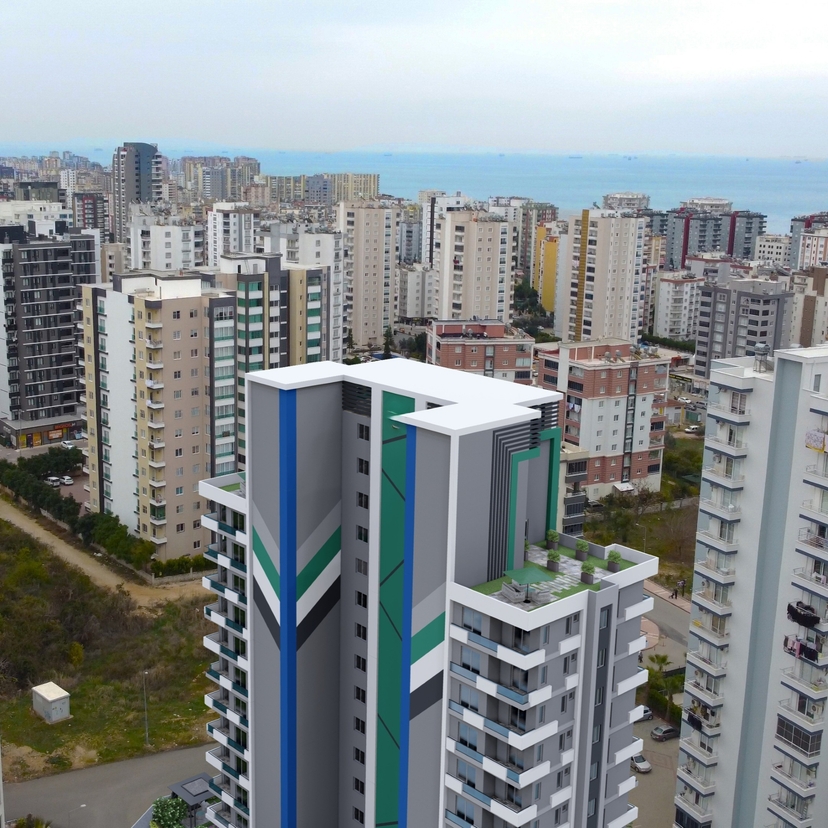 Stylish new residential complex in popular district of Mersin