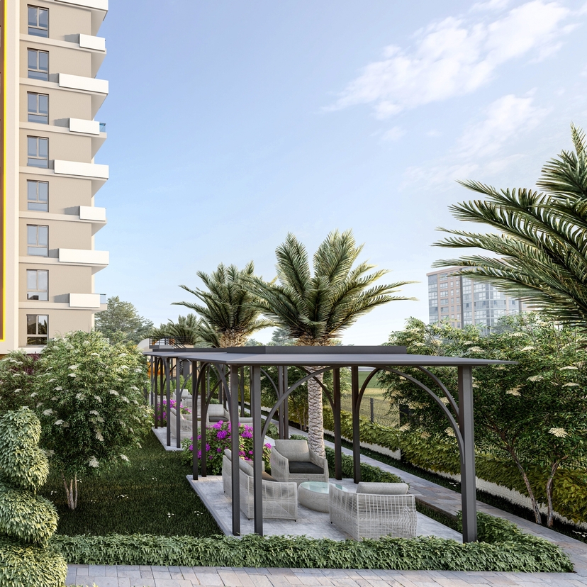Stylish new residential complex in popular district of Mersin