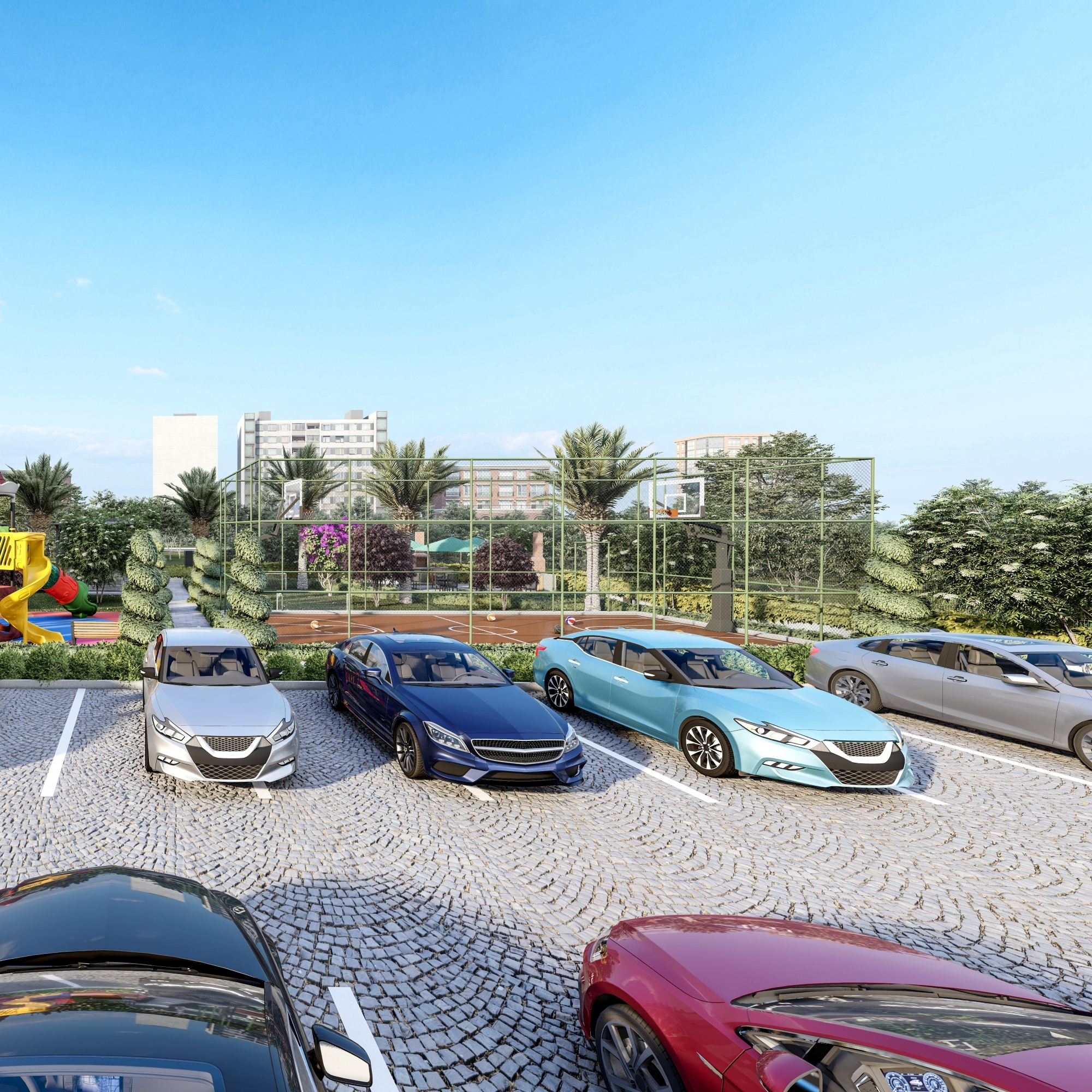 Stylish new residential complex in popular district of Mersin