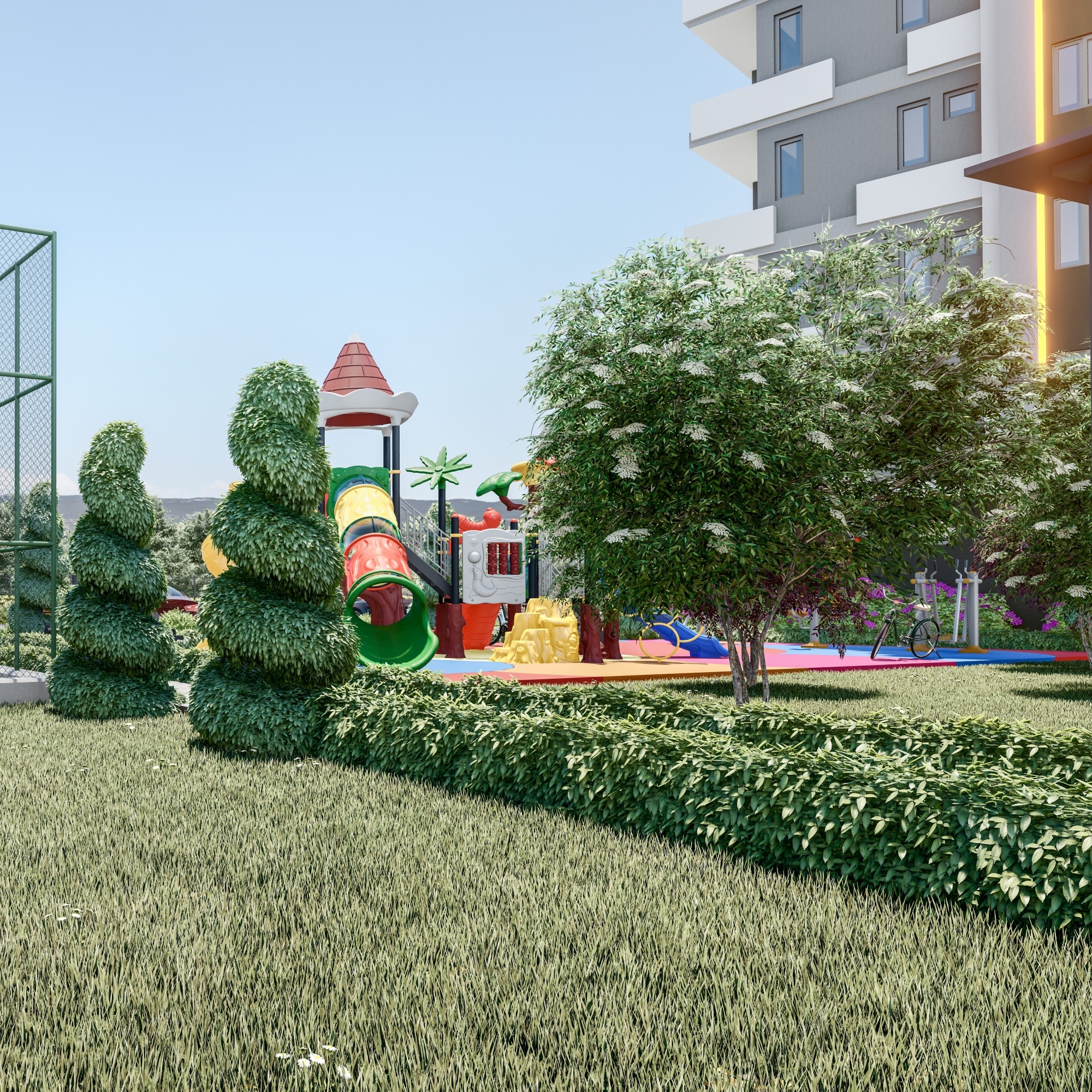 Stylish new residential complex in popular district of Mersin