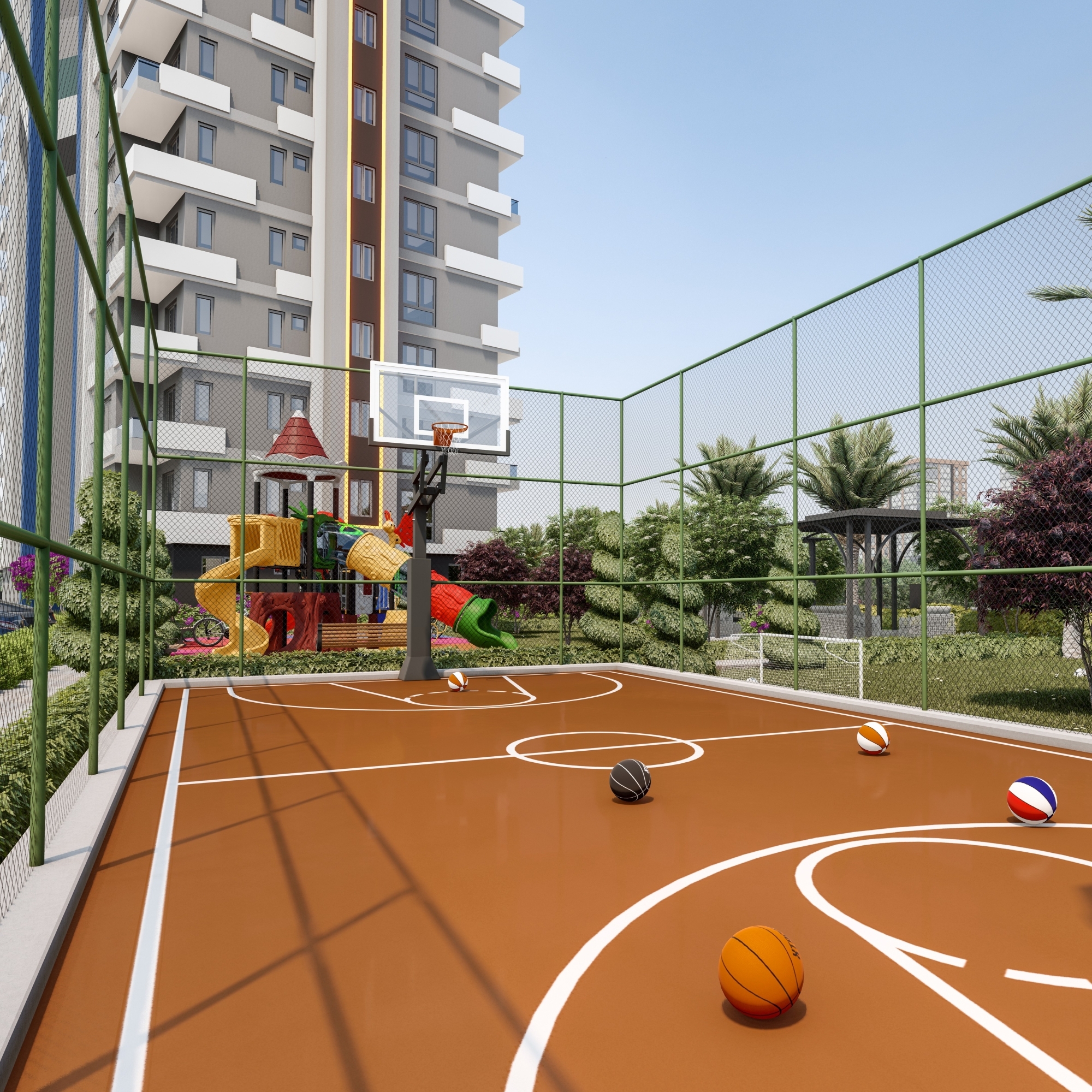 Stylish new residential complex in popular district of Mersin