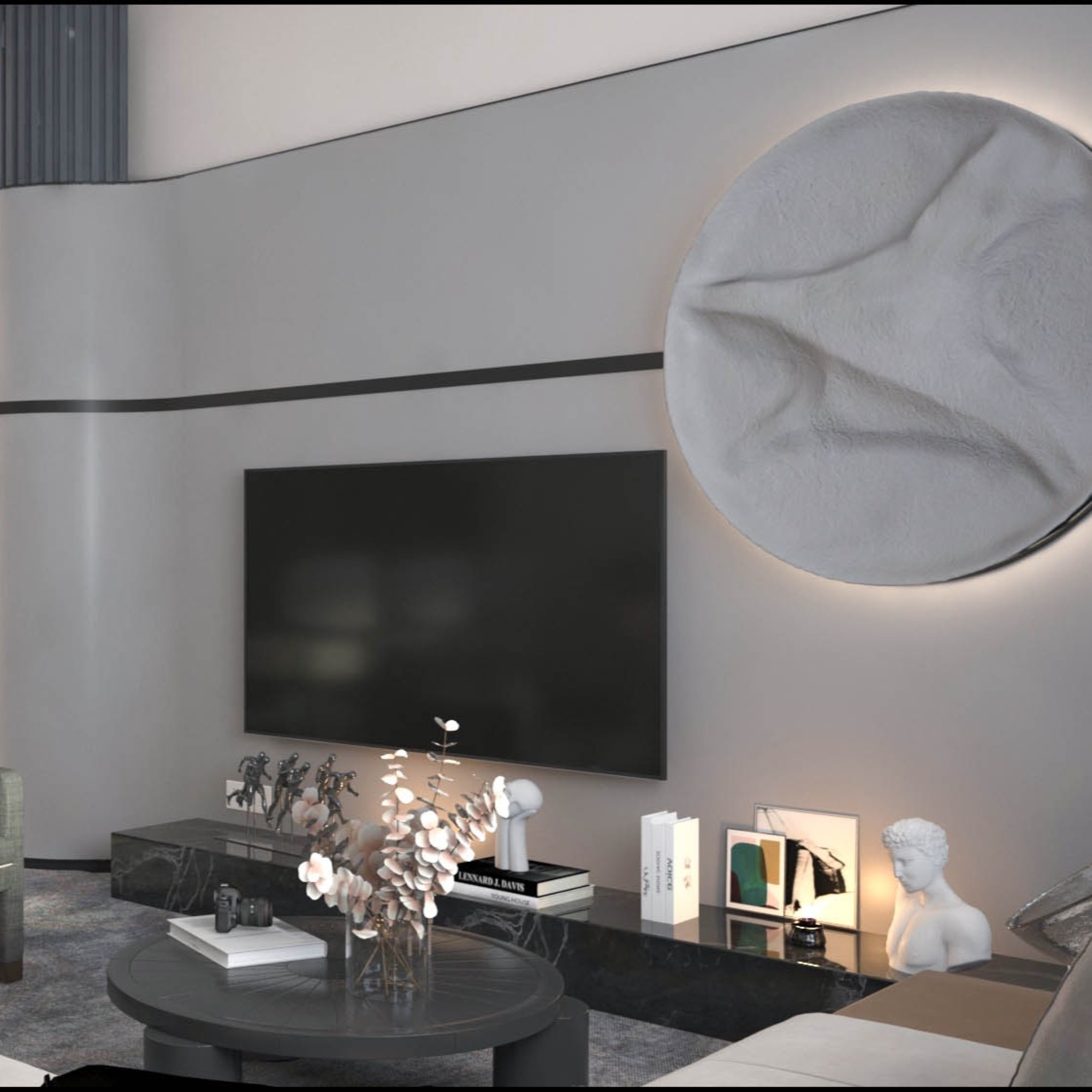Luxury 1+1 Apartment with Sea and Mountain Views in Mersin