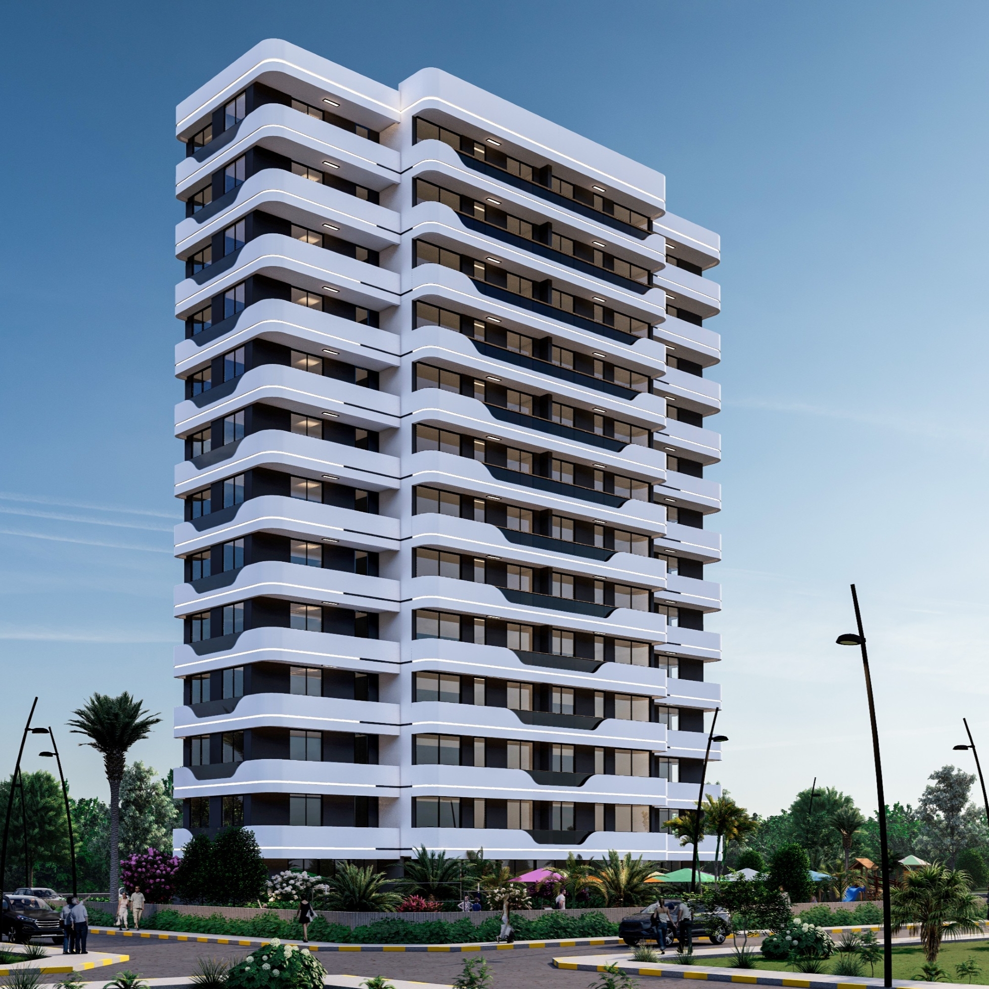Luxurious 1+1 Apartment with Sea and Mountain Views, MERSIN - KARGIPINARI