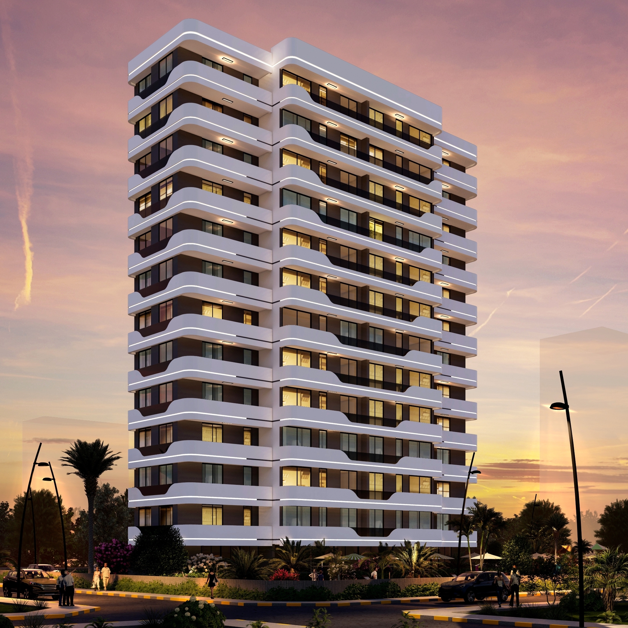 Luxurious 1+1 Apartment with Sea and Mountain Views, MERSIN - KARGIPINARI