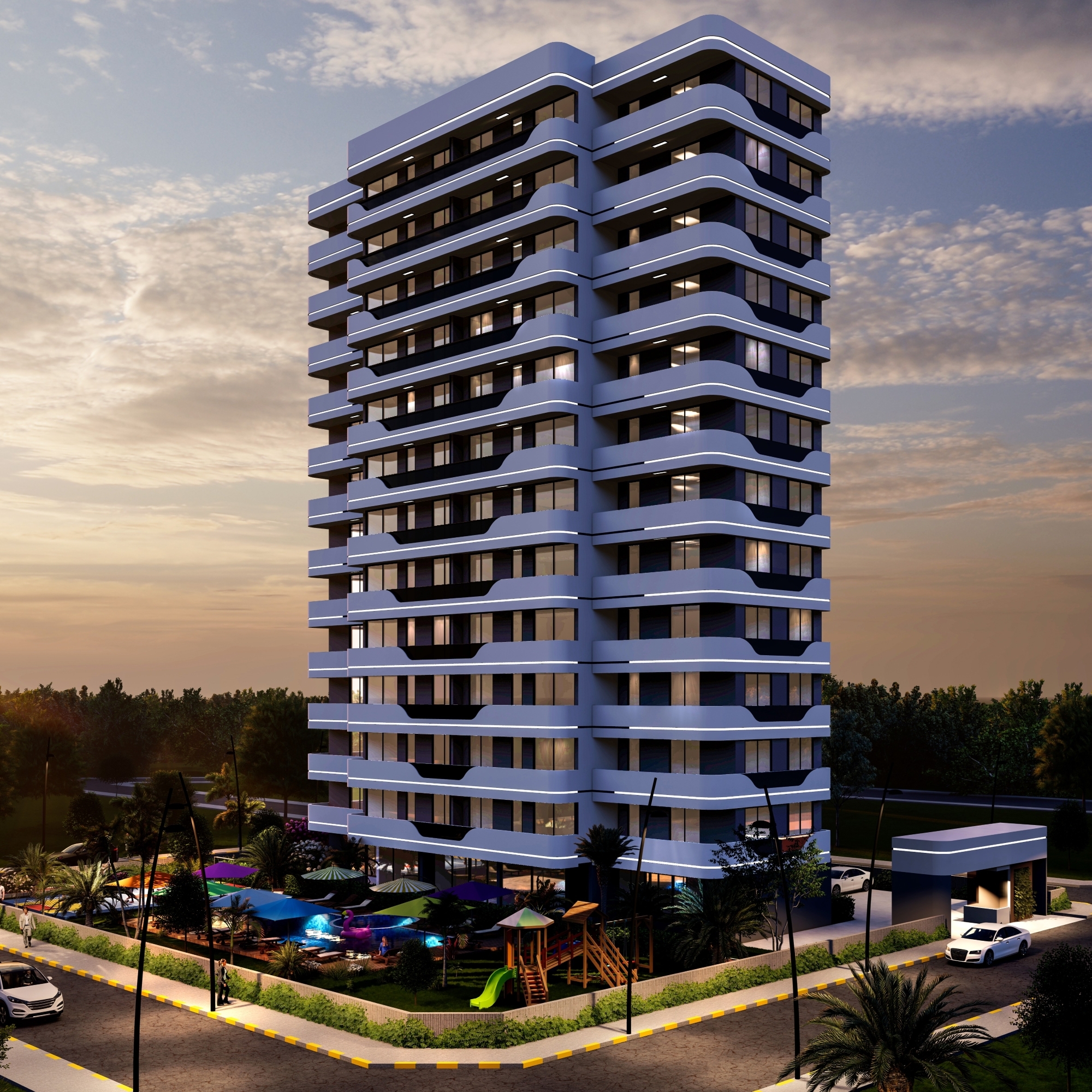 Luxurious 1+1 Apartment with Sea and Mountain Views, MERSIN - KARGIPINARI