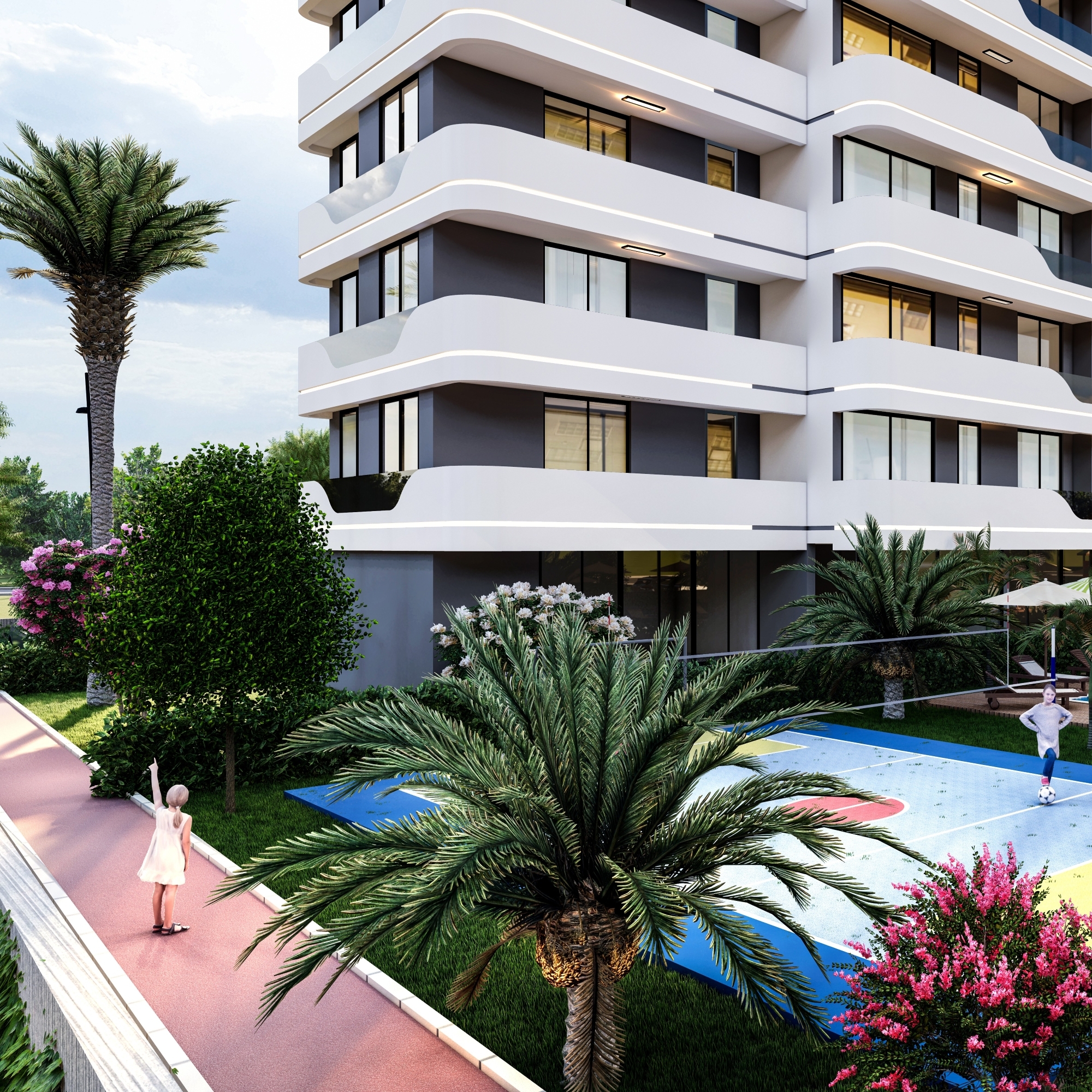 Luxurious 1+1 Apartment with Sea and Mountain Views, MERSIN - KARGIPINARI