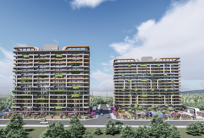 Exclusive residential project with attractive modern design in Mersin