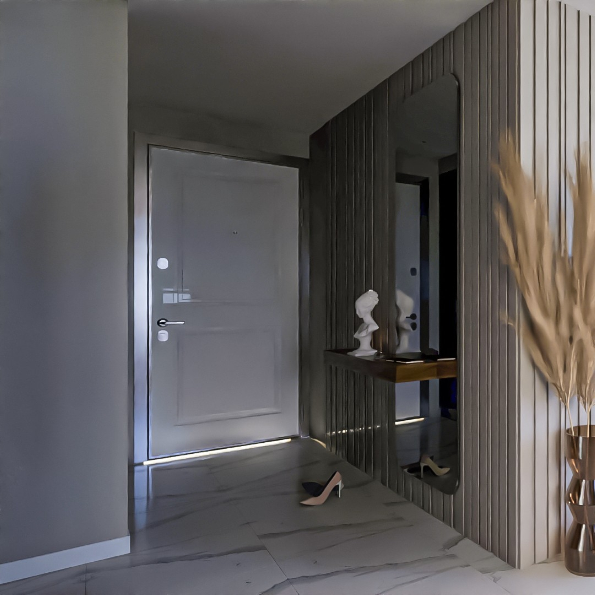 Luxuriöse 1+1 Wohnung mit Meerblick und Bergblick, MERSIN - Tomuk