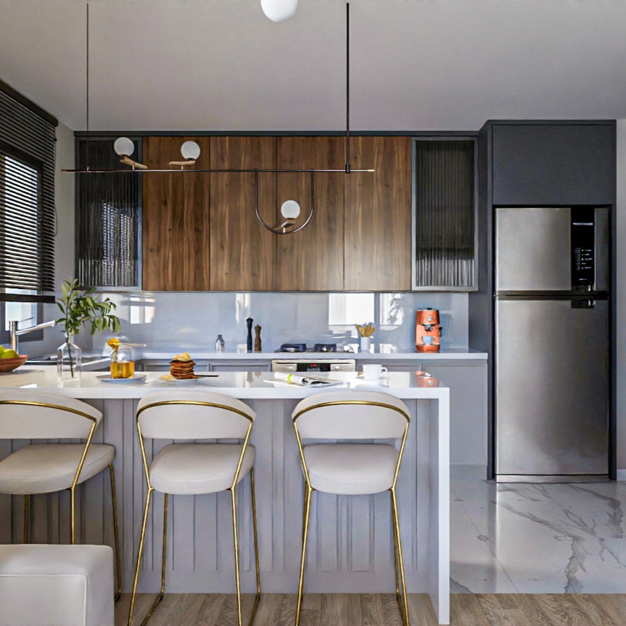 Luxuriöse 1+1 Wohnung mit Meerblick und Bergblick, MERSIN - Tomuk