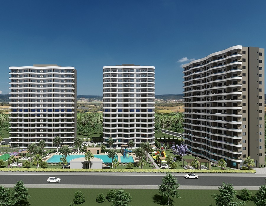 Seaside Living Made Affordable in Brand new Complex in Mersin