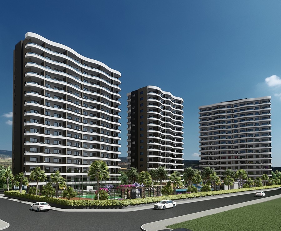 Seaside Living Made Affordable in Brand new Complex in Mersin
