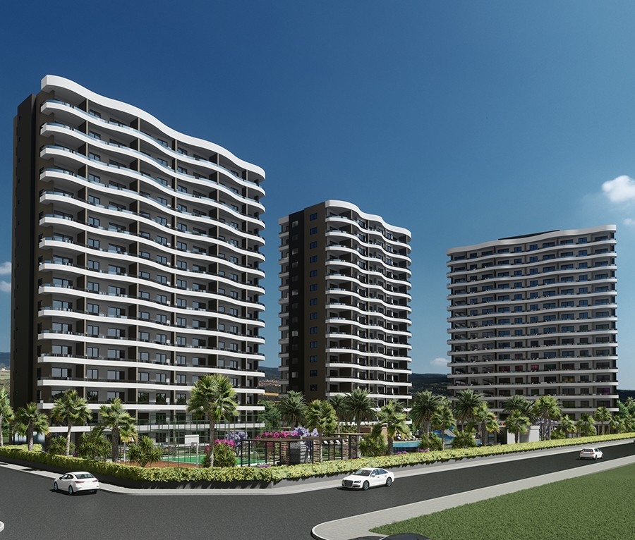 Seaside Living Made Affordable in Brand new Complex in Mersin