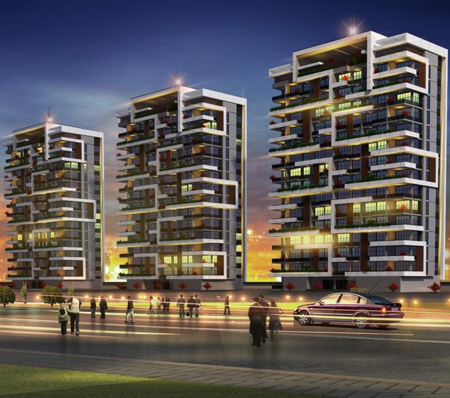 New residential complex with high quality and spacious apartments in Mersin