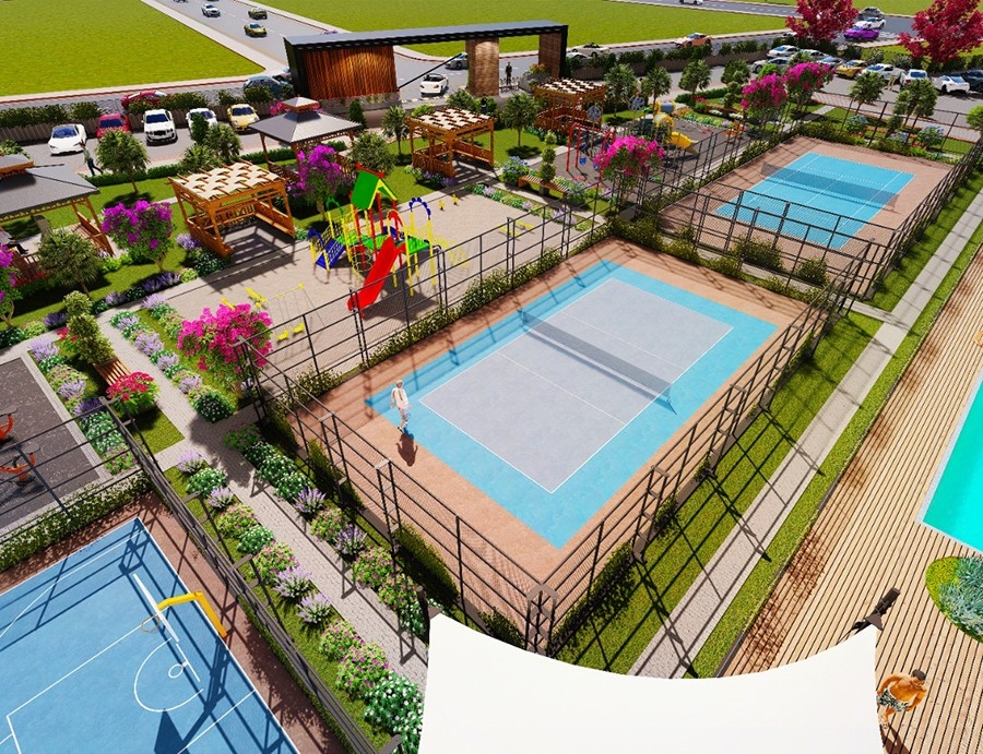 New residential complex with high quality and spacious apartments in Mersin