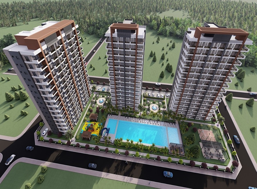 Amazing brand new complex with stunning views for sale in Mersin