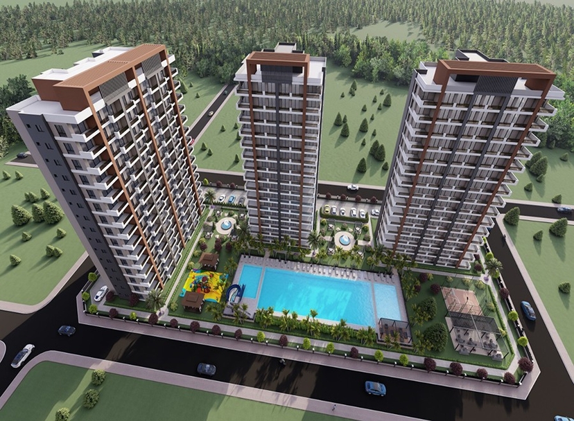 Amazing brand new complex with stunning views for sale in Mersin