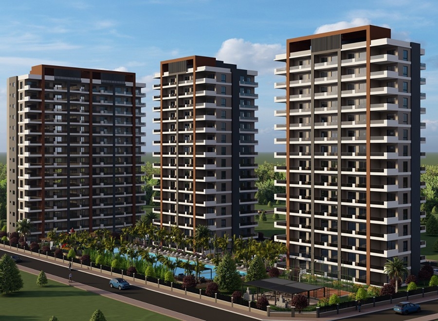 Amazing brand new complex with stunning views for sale in Mersin