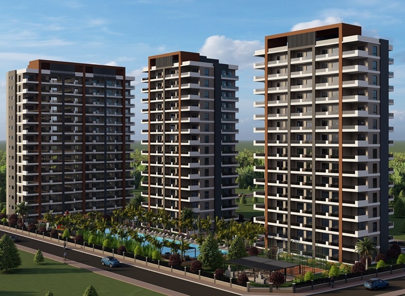 Amazing brand new complex with stunning views for sale in Mersin