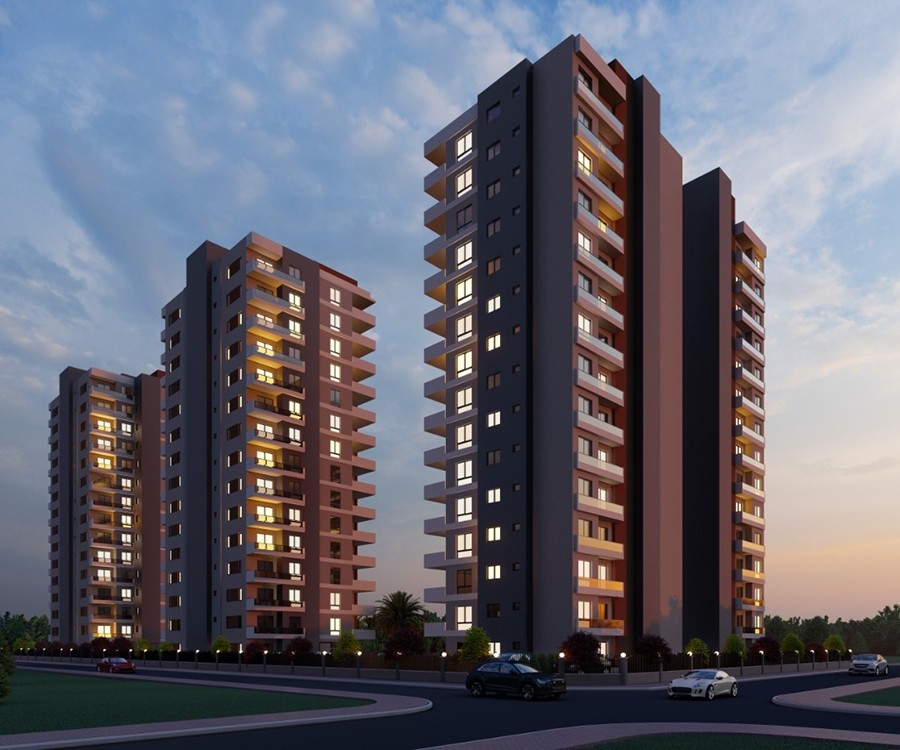 Amazing brand new complex with stunning views for sale in Mersin