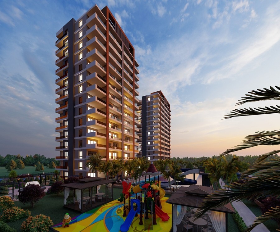 Amazing brand new complex with stunning views for sale in Mersin