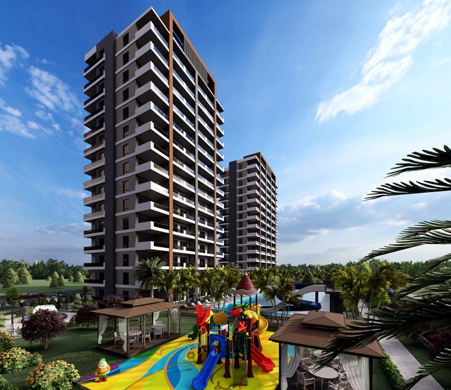 Amazing brand new complex with stunning views for sale in Mersin