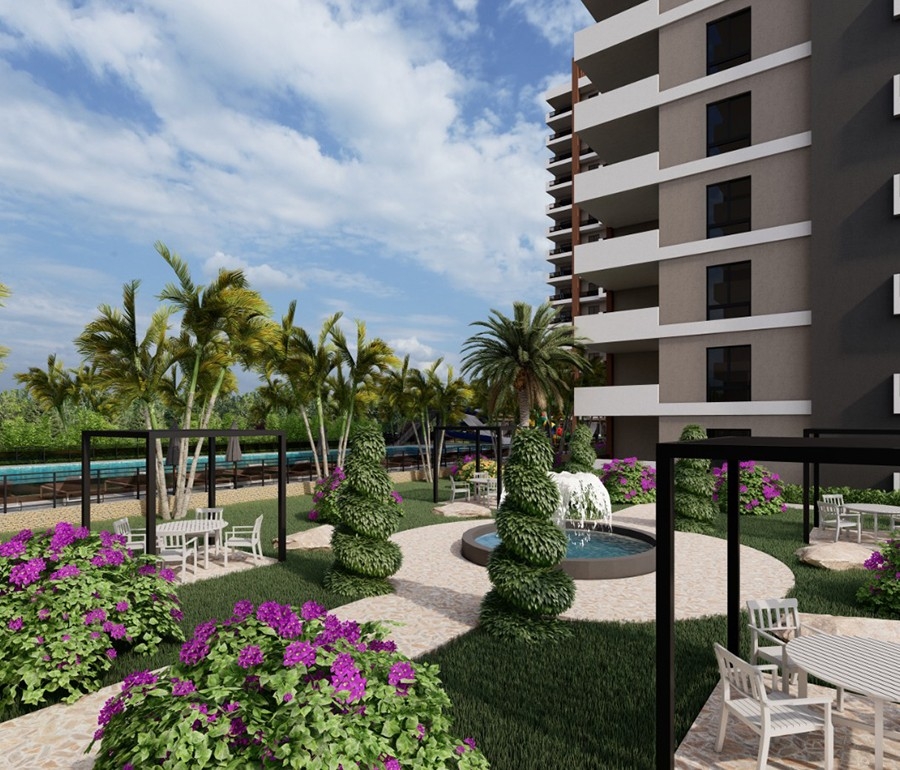 Amazing brand new complex with stunning views for sale in Mersin